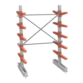 стеллаж консольный двухсторонний ст-062 (5 ярусов)