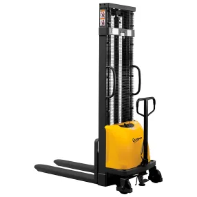 штабелер с электроподъемом smartlift cdd15b-e (1500 кг; 3,5 м; 12в / 120ач)