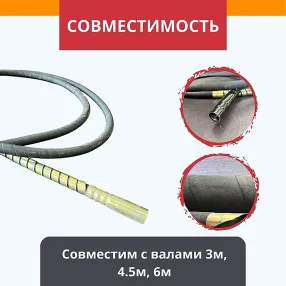 вибронаконечник 38мм для эп-1400/2200