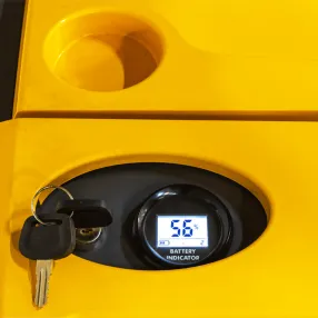 электрическая самоходная тележка cbd20r-ii (2000 кг, li-ion 25,6в / 150ач) смартлифт (smartlift)