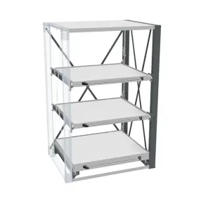 стеллаж вт-03 дополнительный с выкатными платформами