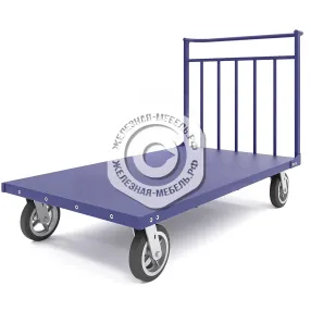 тележка платформенная усиленная тпу 10 (без колёс)