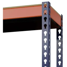 стеллаж металлический профи-т 2000х1240х500 (4 полки из фанеры)