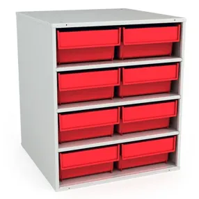 кассета к-01/1 (8 ящиков, красные)