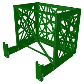 корзина для кондиционера «вектор ф-120-07» оцинкованная сталь