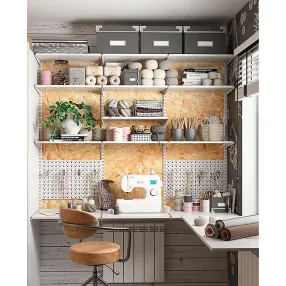 гардеробная система практик home мастерская 1 белая