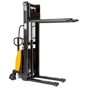 штабелер с электроподъемом smart bda 1016 (1 т, высота подъема 1600 мм, 1150x550 мм)