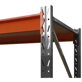 стеллаж оптима 3000х2500х785 (4 яруса, настил фанера)