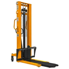 ручной гидравлический штабелер smartlift sda 1530 (1500 кг; 3 м; вилы 300-850 мм)