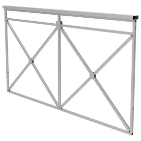 секция пешеходного ограждения по-1 крест тип 1, порошковая окраска